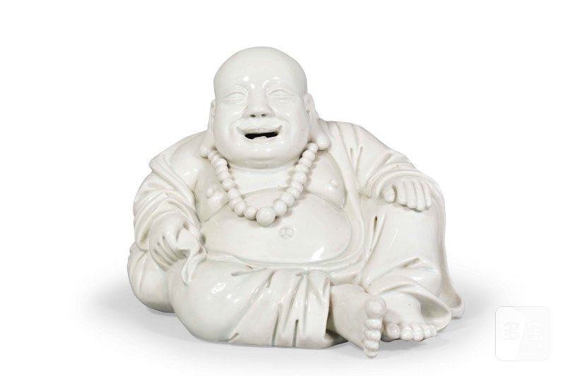 清 德化窑弥勒坐像